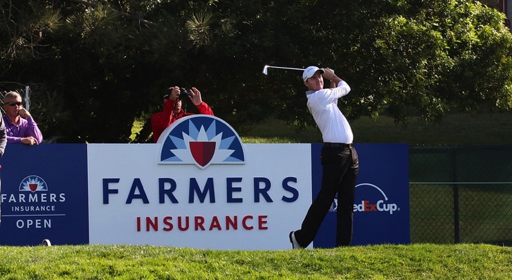 The Farmers Insurance Open Sign