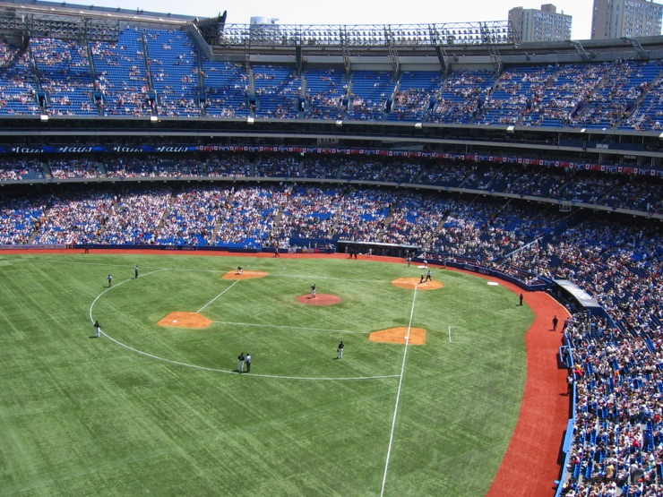 The Toronto Blue Jays at the Rogers Centre