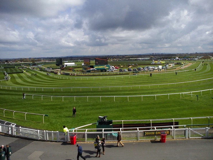 The Grand National takes place at Aintree Racecourse in Liverpool