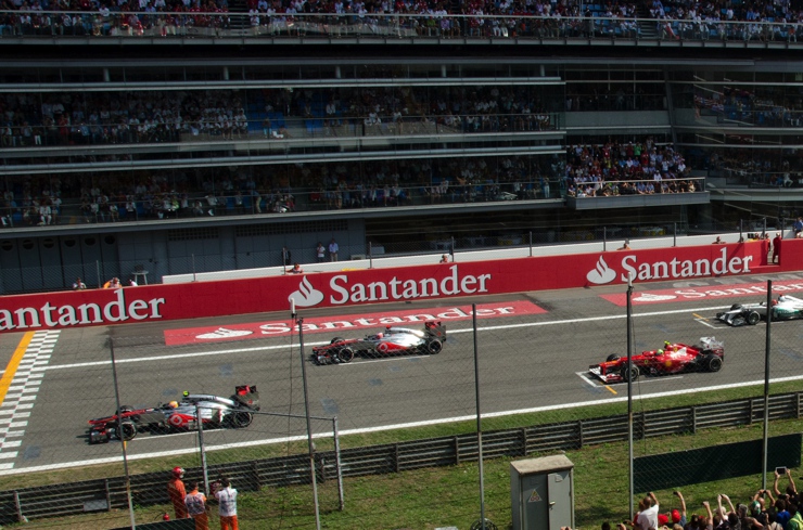 Italian Grand Prix Monza 2012 Track & Audience