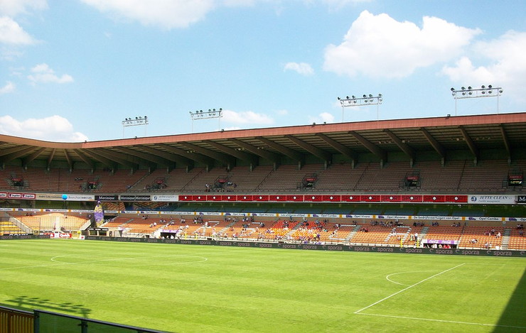 Anderlecht's Constant Vanden Stock Stadium