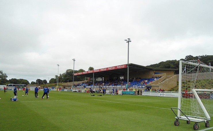Bangor City FC Nantporth Ground