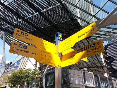 Brisbane Street Sign