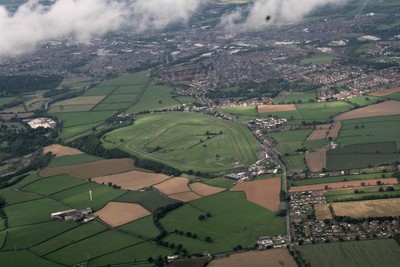 Aerial View of Carlisle Racecourse