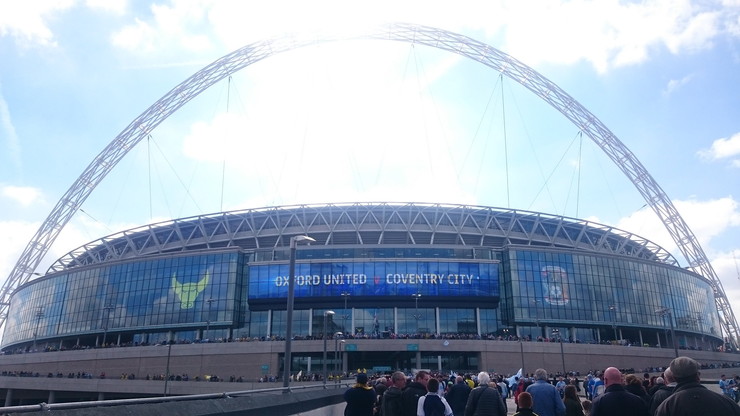 EFL Trophy Final 2017 Wembley Exterior