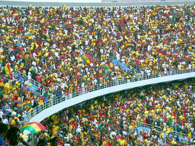 Ghana Fans at AFCON 2008