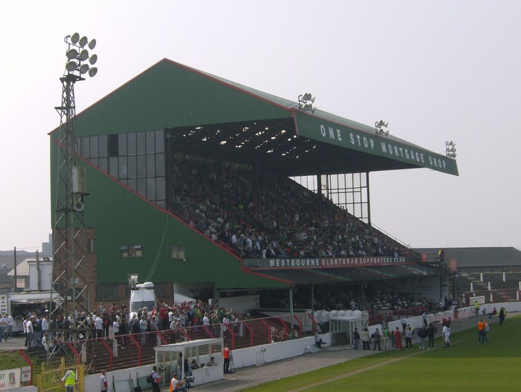 Glentoran's The Oval, Belfast