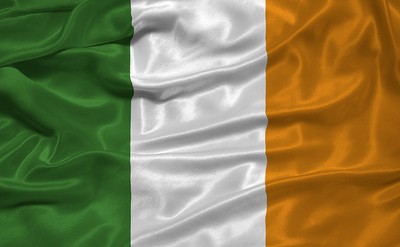 Ireland Flag Silk Effect