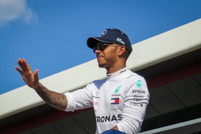 Lewis Hamilton at the 2018 British Grand Prix
