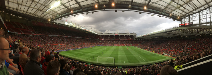 Manchester United's Old Trafford During Match