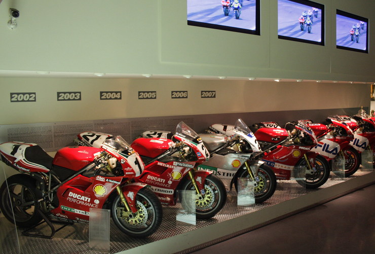 Museo Ducati Motorbikes