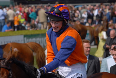Nina Carberry at the 2007 Punchestown Festival