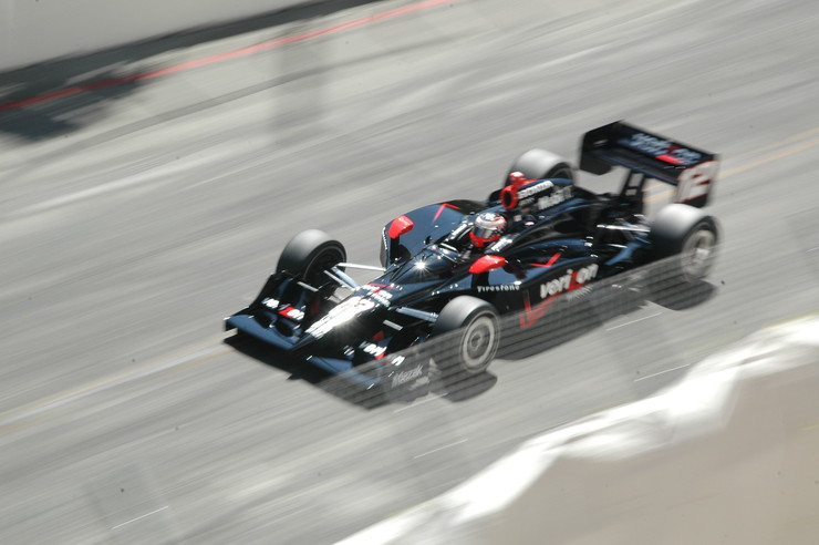 Will Power at the 2009 Indycar Long Beach Grand Prix