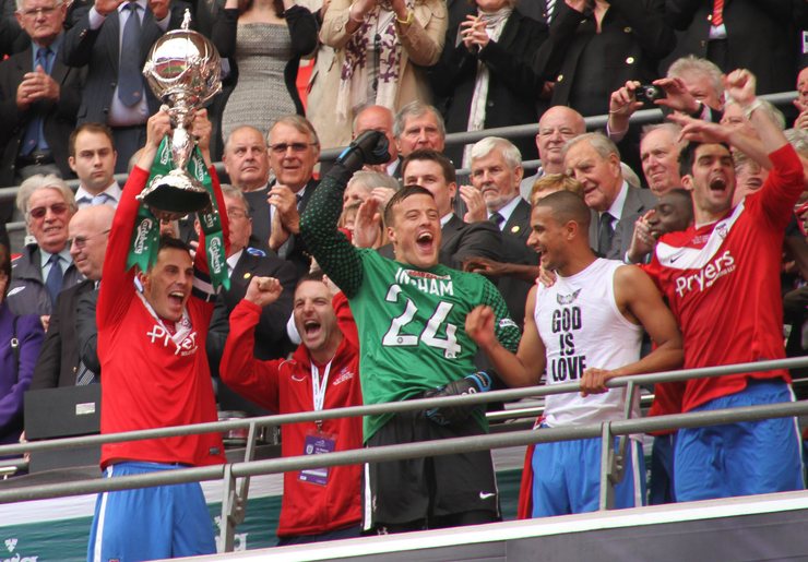 York City Winning the 2012 FA Trophy
