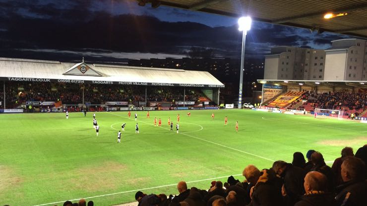 Firhill Stadium, home of Partick Thistle